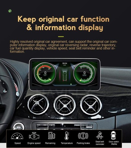 12,3" Android Navigation Auto GPS Stereo Radio für Mercedes Benz GLA 13~20 8+64G - Bild 6 von 6