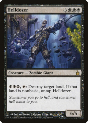 MTG Helldozer  - Ravnica: City of Guilds #088