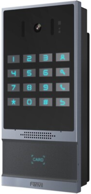 Fanvil i64 Videosprechanlage mit Tastatur und RFID Lesegerät - Oberflächenmontage