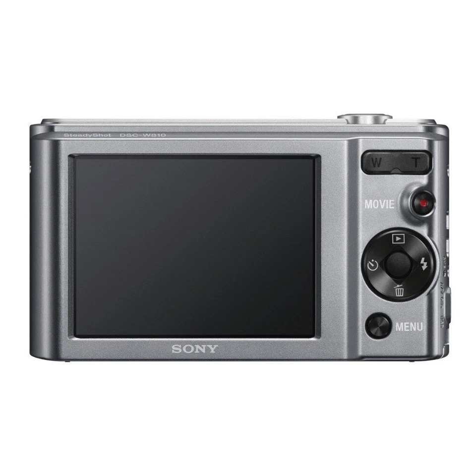 Sony CyberShot DSC W810 Digital Camera 20.1MP 6x Optical Zoom Silver - Image 4 of 4