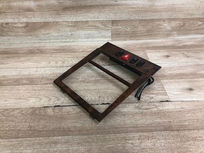 MERCEDES BENZ OEM W210 E320 E430 E55 FRONT NAVIGATION SCREEN WOOD PANEL 98-02 2