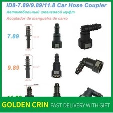 Fuel Line Quick Connect Coupler Nylon Hose Adapter 7.89 9.89 11.8mm
