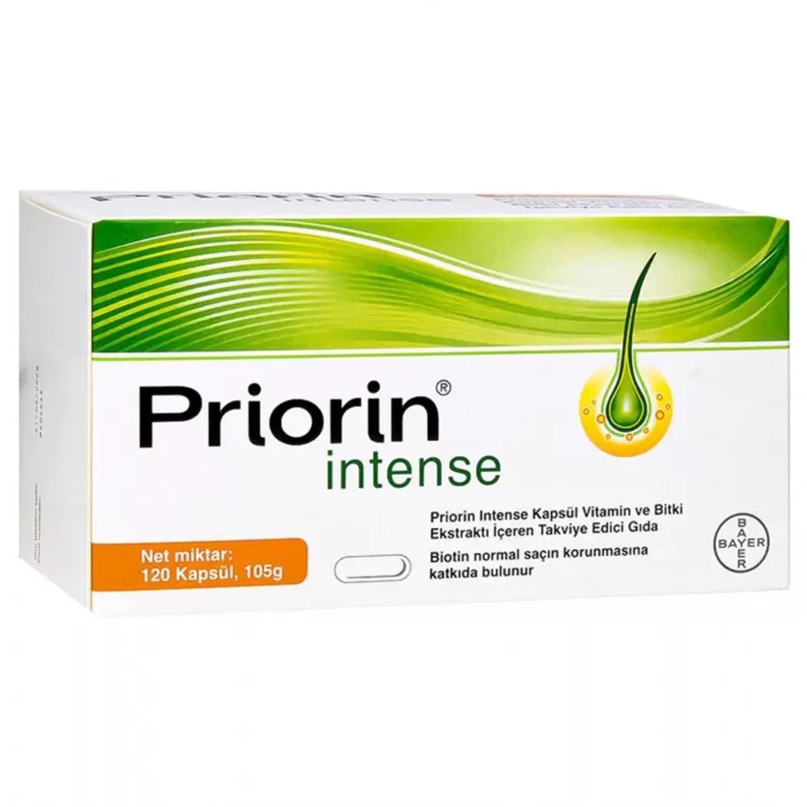 BAYER Priorin Trattamento Intenso Anti Caduta Capsule Erboristiche -120 Capsule foto 3