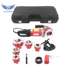 Electric Pipe Threader, 2300W Pipe Threading Machine with 6 Dies 1/2" - 2" 110V