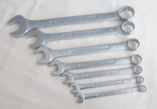 7 x FACOM 40 Series OGV Metric Combination Spannners - 7,8,10,13,17,19,24mm