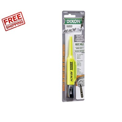 Versatile Deep Hole Black Permanent Marker for DIY and Industrial Marking Needs
