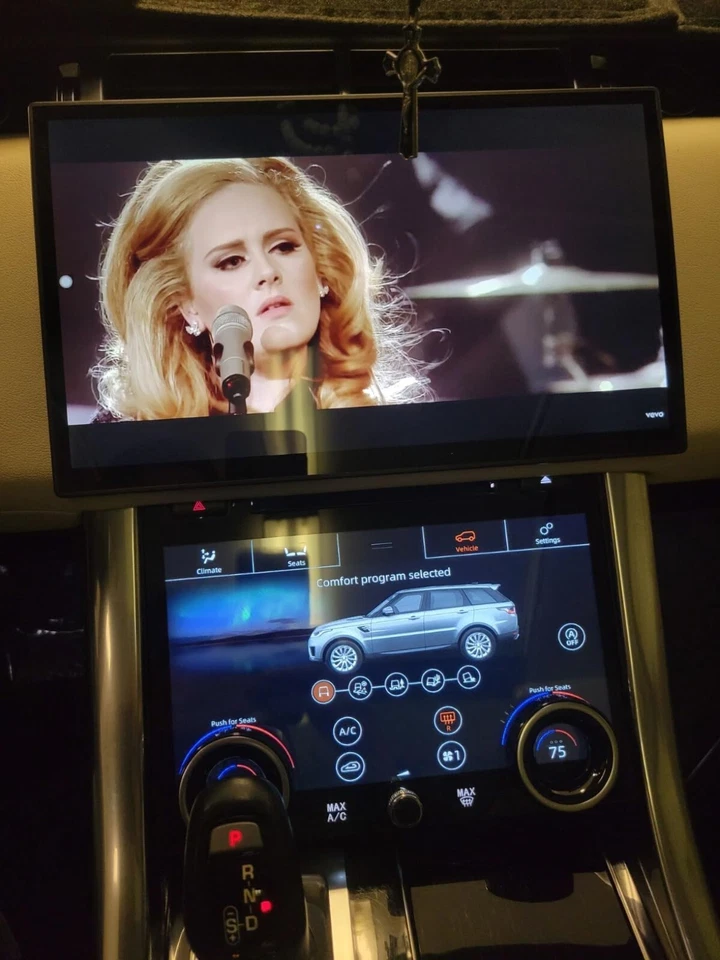 LCD Touch Screen Climate Control AC Panel For Range Rover Sport L494 2014-2017 - Image 4 of 4