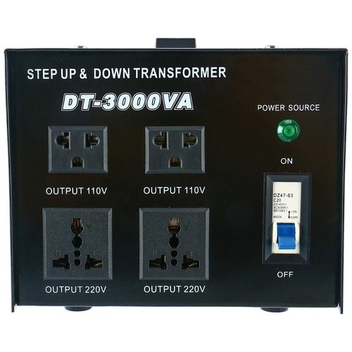 YaeCCC Voltage Converter Transformer Step Up Down 3000W 220V-110V 110V-220V - Picture 12 of 16