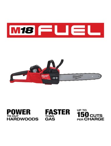 Milwaukee 2727-21HD M18 FUEL 18V 16-Inch Brushless Lithium-Ion Chainsaw Kit - Picture 2 of 3