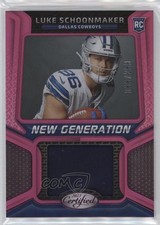 2023 Certified New Generation Jerseys Mirror Pink 66/299 Luke Schoonmaker 0vp1