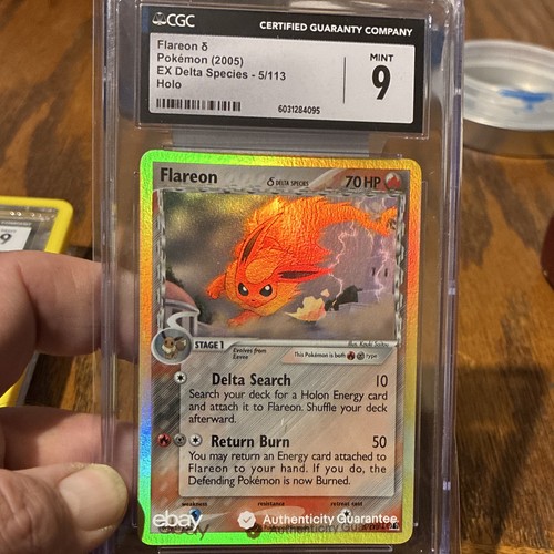 Flareon δ graded CGC 9 for sale on eBay