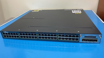 Cisco WS-C3750X-48PF-L - 1100WAC PSU, C3KX-NM-1G, Lüfter,