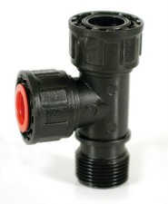 RACCORDO COLLETTORE PER ELETTROVALVOLA DA 1"MX1"FX1"F CONF.10 PZ.TUBO IRRIGAZION