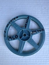 Vintage 8mm Film Reel 5 Blue Plastic Take Up Reel Movie Projector