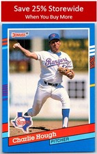 Charlie Hough 1991 Donruss #146b Texas Rangers