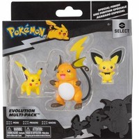 Pokemon - Select Evolution Pikachu - Figuren Set - Neu & OVP