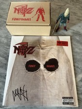 NOYZ NARCOS Funny Games Bloodshed Red AUTOGRAFATO Murder Doll 2 LP DOPPIO VINILE
