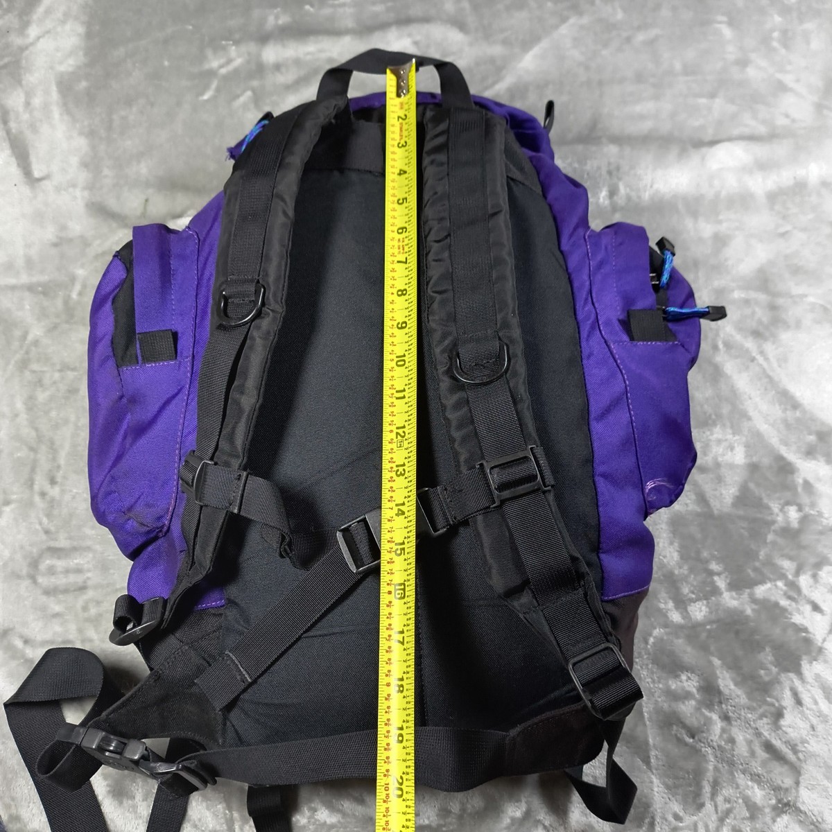 Vintage Lowe Alpine Walkabout 35 Backpack Purple Hiking Bag Camp 