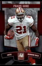 Frank Gore 2010 Donruss Elite #83 49ers NFL READ FREE SHIPPING AutographDen