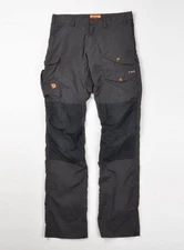Men's Fjallraven G-1000 Barents Pro Hiking Unfinished Combat Pants Size US32