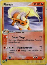 Flareon Holo Rare Sandstorm 5/100 MP on eBay