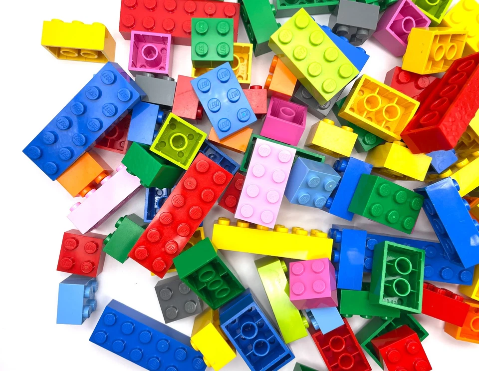 LEGO®BAUSTEINE | BASISSTEINE | BUNT GEMISCHT | VERSCHIEDENE STÜCKZAHLEN - Bild 4 von 4