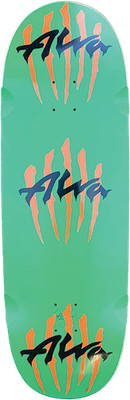 ALVA EGG TRIPLE SCRATCH SKATEBOARD DECK-10.6x33 ORG