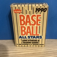 1990 Fleer Baseball All Stars Boxed Set (44 Cards 6 Stickers) Griffey Jr.  & Bo