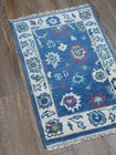 Bohemian Oushak Rug, Oushak Turkish Rug, Hand Made Contemporary Rug, 2x3 Ft — photo 3