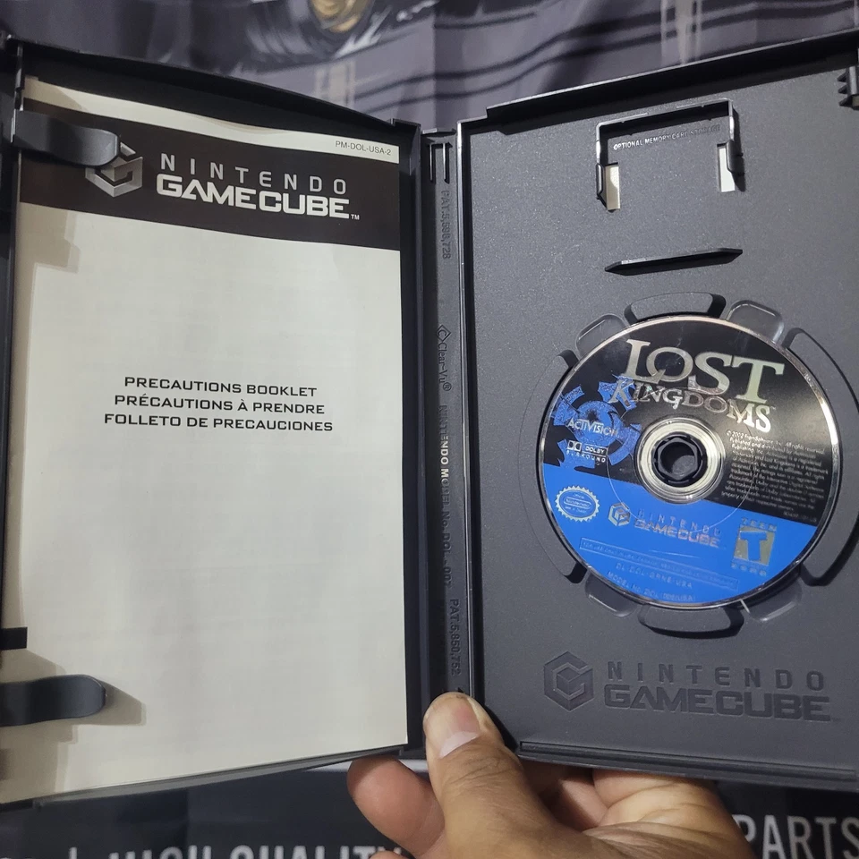 Lost Kingdoms Nintendo GameCube, (2002) Sin manual probado Foto 3 de 4