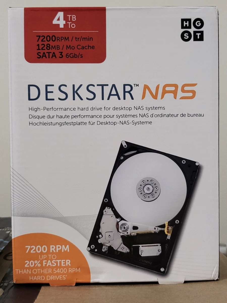 HGST 4TB Computer Internal Hard Disk Drives for sale | eBay