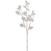KüNstlicher Eukalyptuszweig Snow White, 2Er Set, Farbe Silber, HöHe Ca. 94 Cm