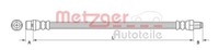 Metzger Bremsschlauch Hinten, Hinterachse, Links, Rahmen, Rechts, Vorderachse