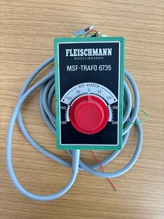 Modelleisenbahn Transformator / Fleischmann MSF Trafo 6735
