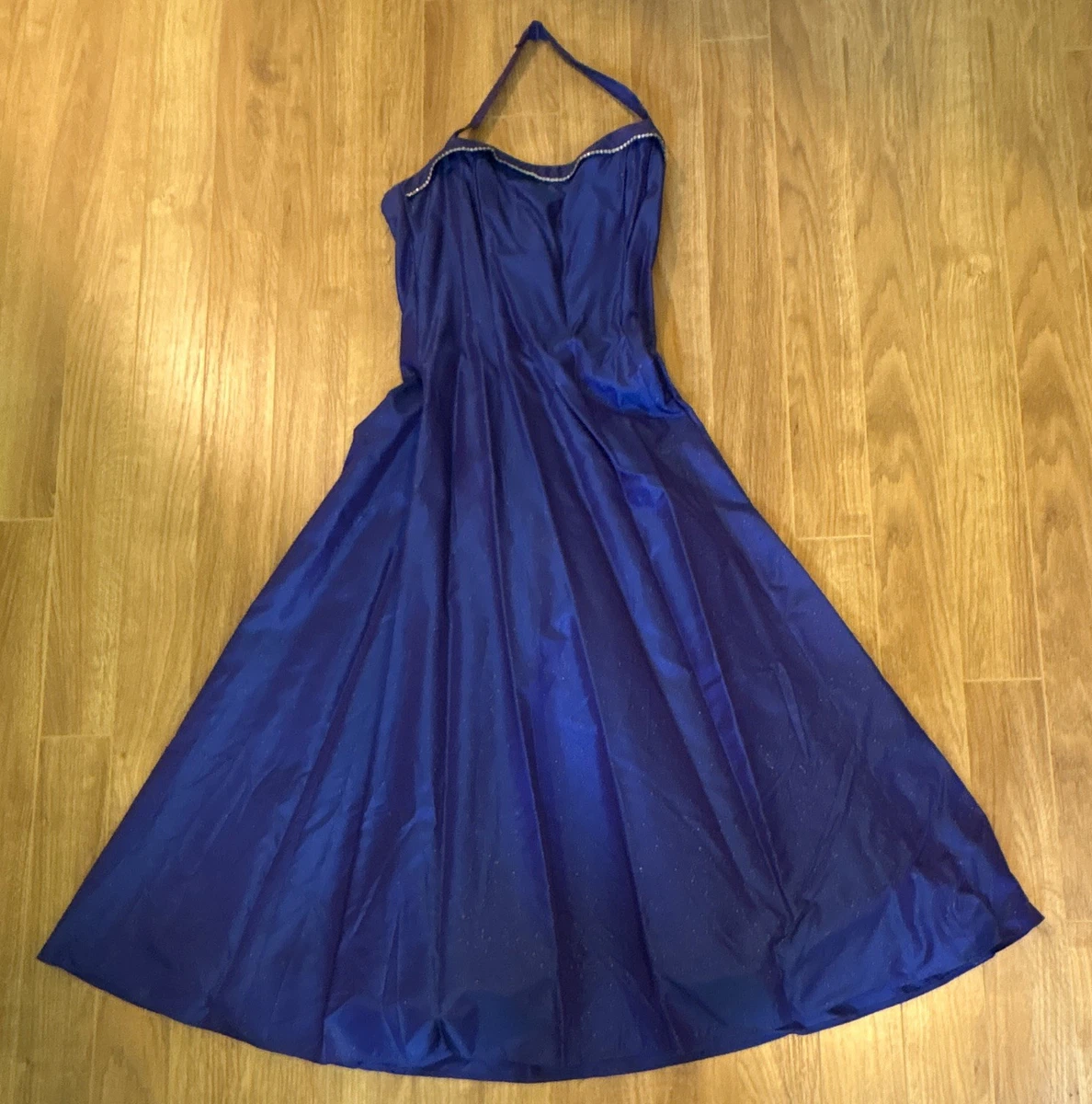 jessica mcclintock blue dress 1970s Jessica McClintock Blue Silk Victorian Dress 3 Women