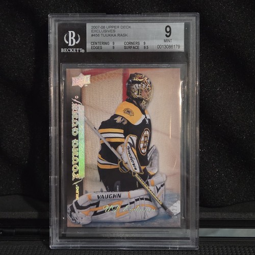 Tuukka Rask [Exclusives] #456 2007 Upper Deck card