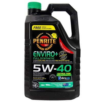 Motoröl Penrite Enviro + 5W-40 Full Synthetic 5L