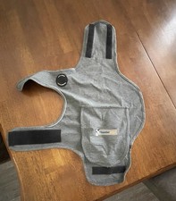 Thundershirt Dog S Small 15-25lbs Solid Gray Best Solution for Anxiety