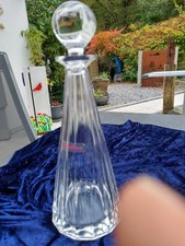 Paloma Picasso Kristall Karaffe Geschliffen, Villeroy & Boch, mit Stöpseln