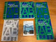 Saxon MATH ADVANCED MATHEMATICS 2nd Edition T...