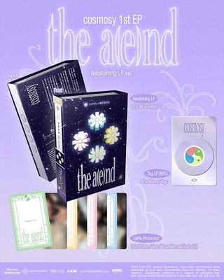 COSMOSY THE A(E)ND 1st EP Album NFC MINI LP Ver/TAG LP+8 Photo
