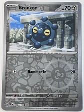 Bronzor 066/131 Common Reverse Holo Prismatic Evolution Scarlet Violet TCG