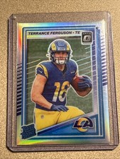 🔥2025 Donruss Optic Terrance Ferguson Rated Rookie Silver Holo RC LA Rams🔥