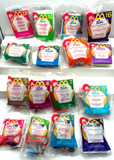 2000 McDonald's Barbie Happy Meal Toys Complete Set 16 SEALED Vintage Mattel Y2K