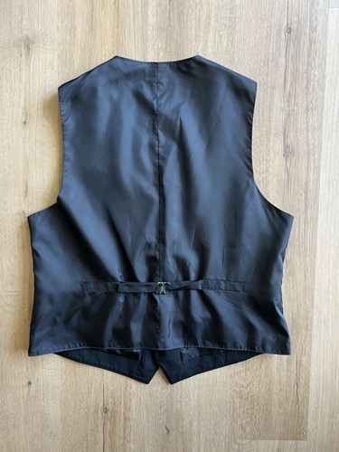 Black Liz Claiborne Dress Vest - Size L, Great Condition - Picture 2 of 3