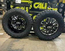 20 Cali Summit Dually Wheels 35 Mt Tires Package 8x6.5 Dodge Ram 2500 3500
