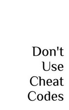 Don't Use Cheat Codes: An invitation to stay by Danielle Elizabeth Frenden Paper