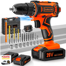 Akkuschrauber 20V 2 Akkus 2Ah 25 1 Stufen