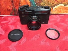 Yashica G Electro 35 GT Black Rangefinder - Excellent Working Condition