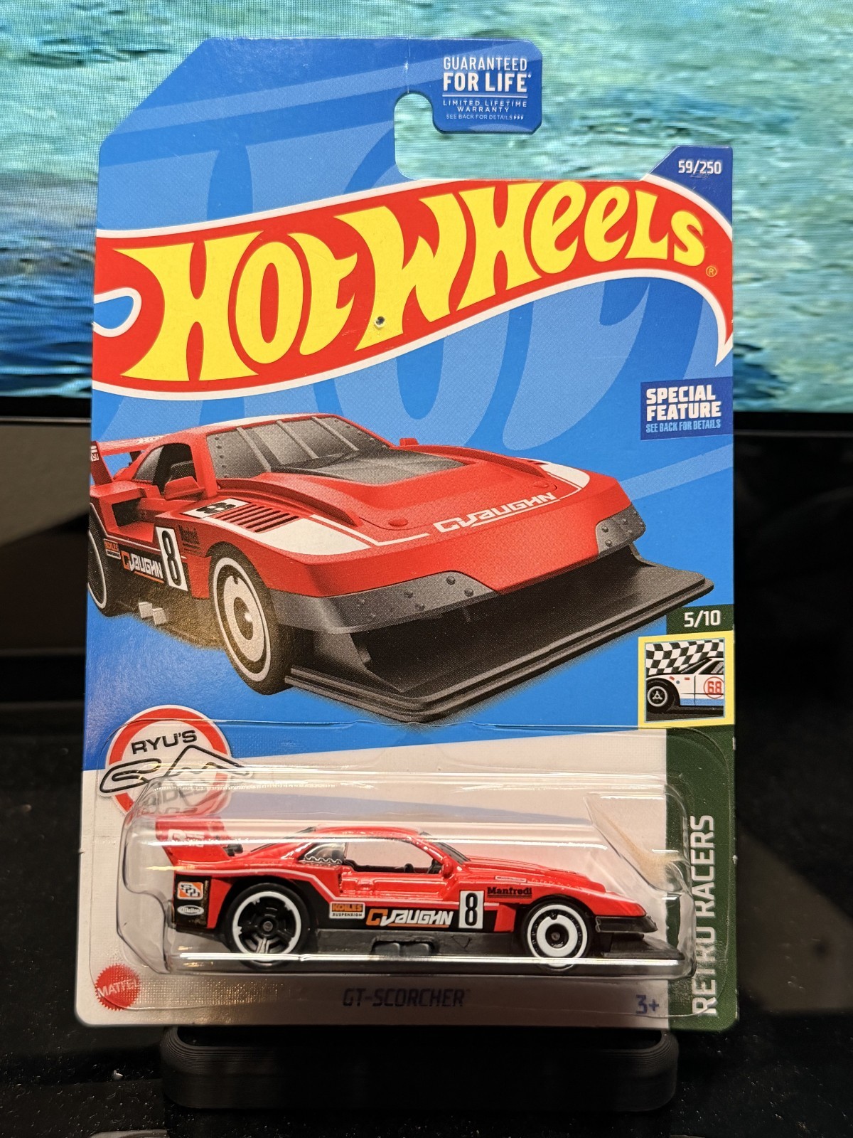 Hot Wheels GT Scorcher 59/250 Retro Racers 5/10 Red